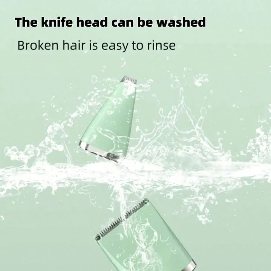 4in1 電動ペットグルーミングキット ネイルグラインダー付き 犬猫用 低ノイズ USB 充電式ワイヤレス 軽量多機能トリマー ホームペットケア